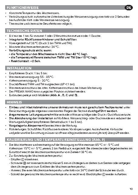 Fiche technique fournisseur