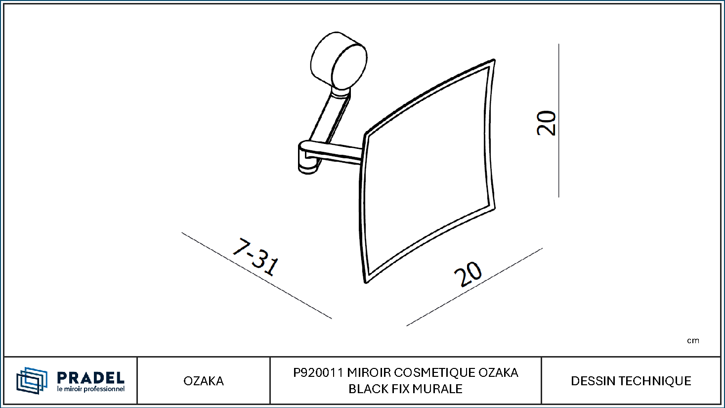 Fiche technique fournisseur
