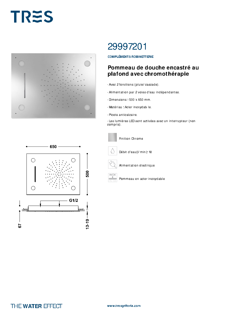 Fiche technique fournisseur
