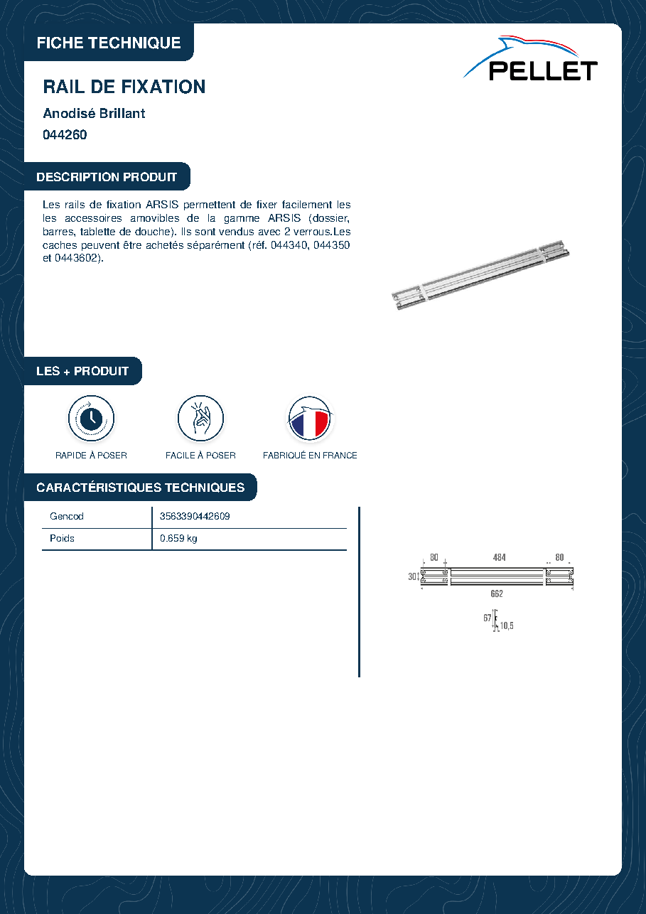 Fiche technique fournisseur