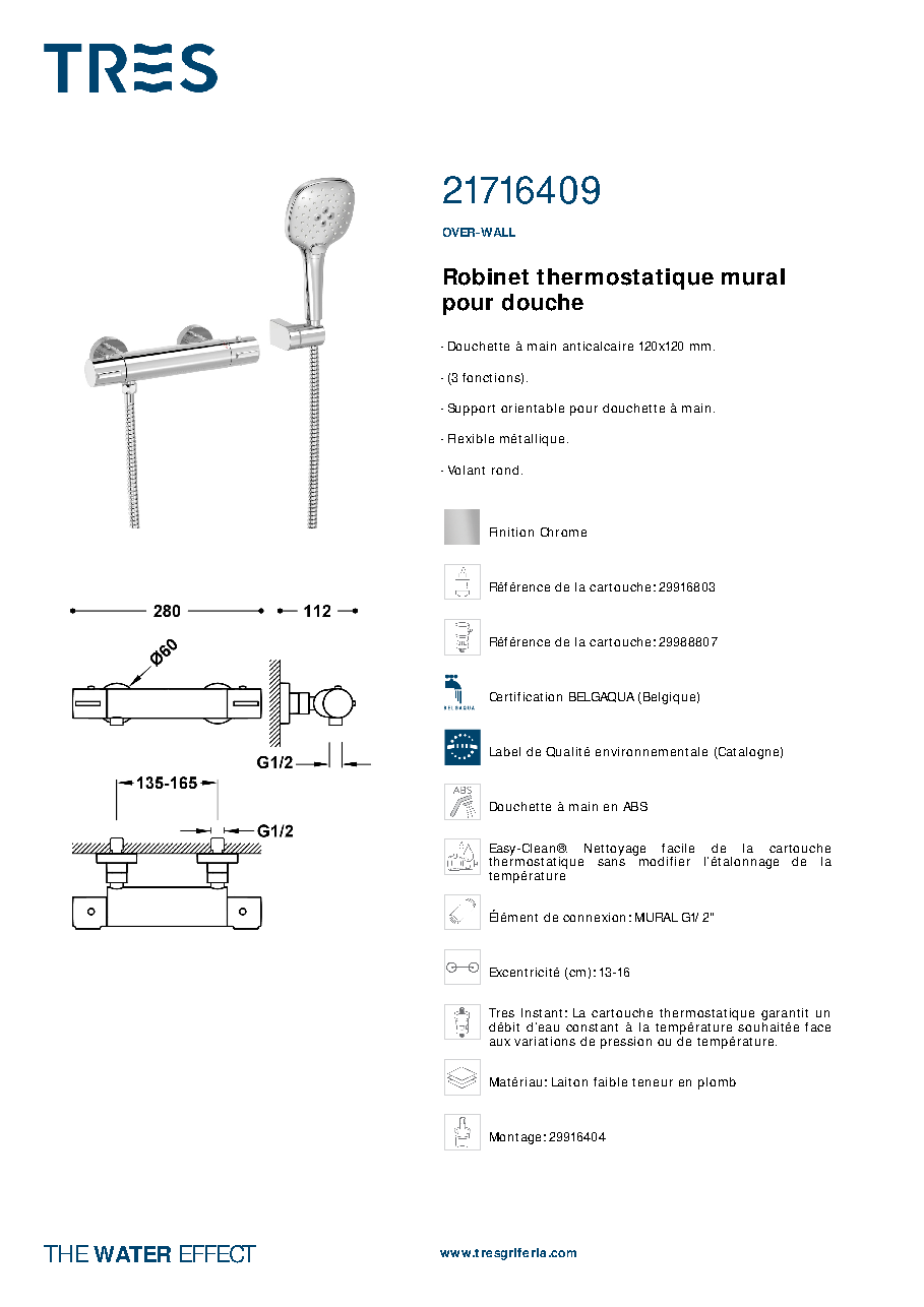 Fiche technique fournisseur