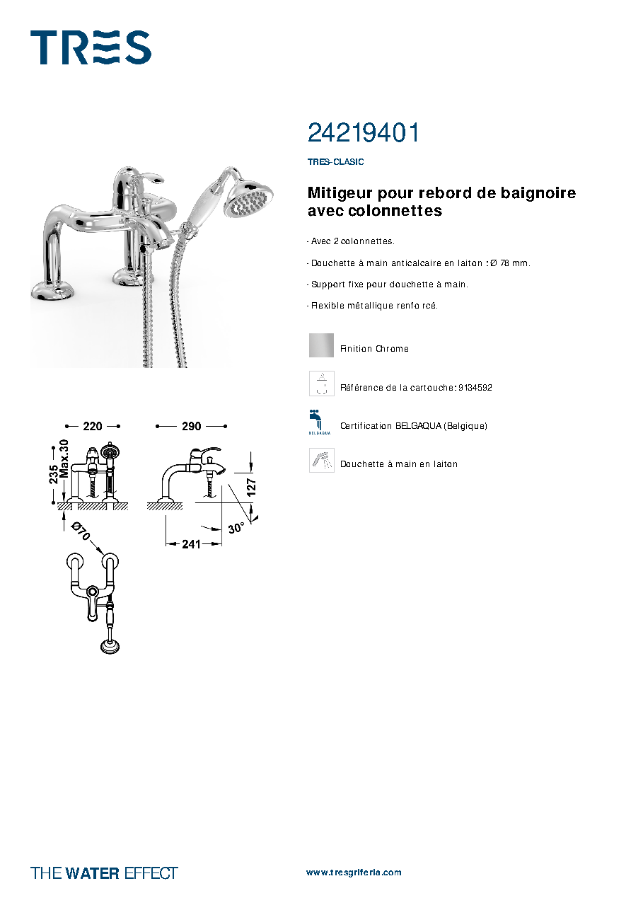 Fiche technique fournisseur