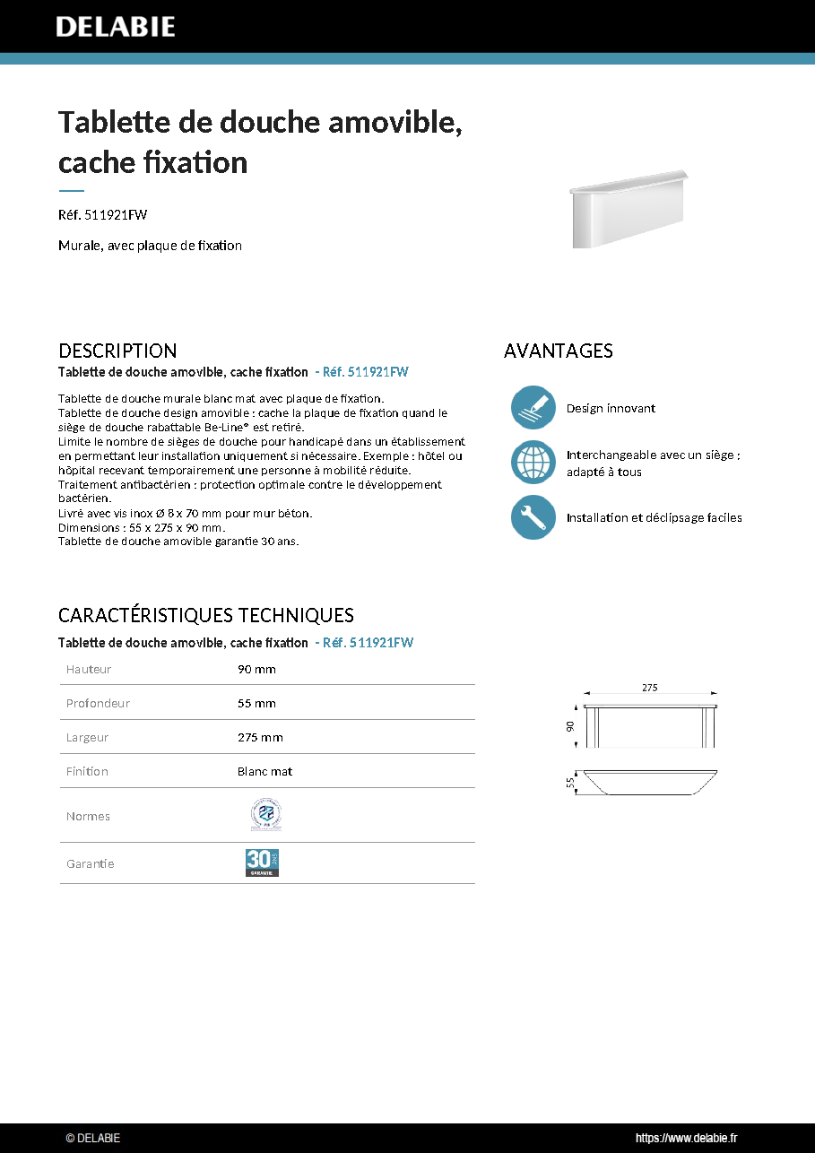 Fiche technique fournisseur
