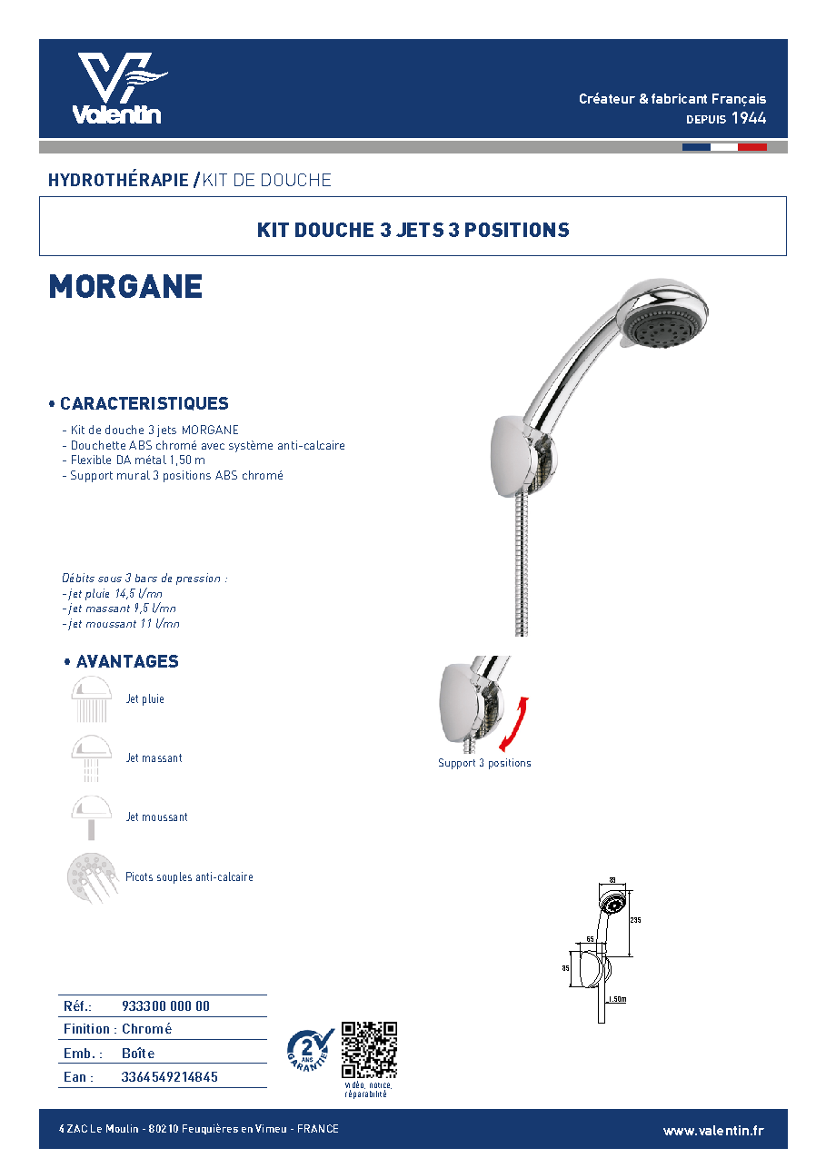 Fiche technique fournisseur
