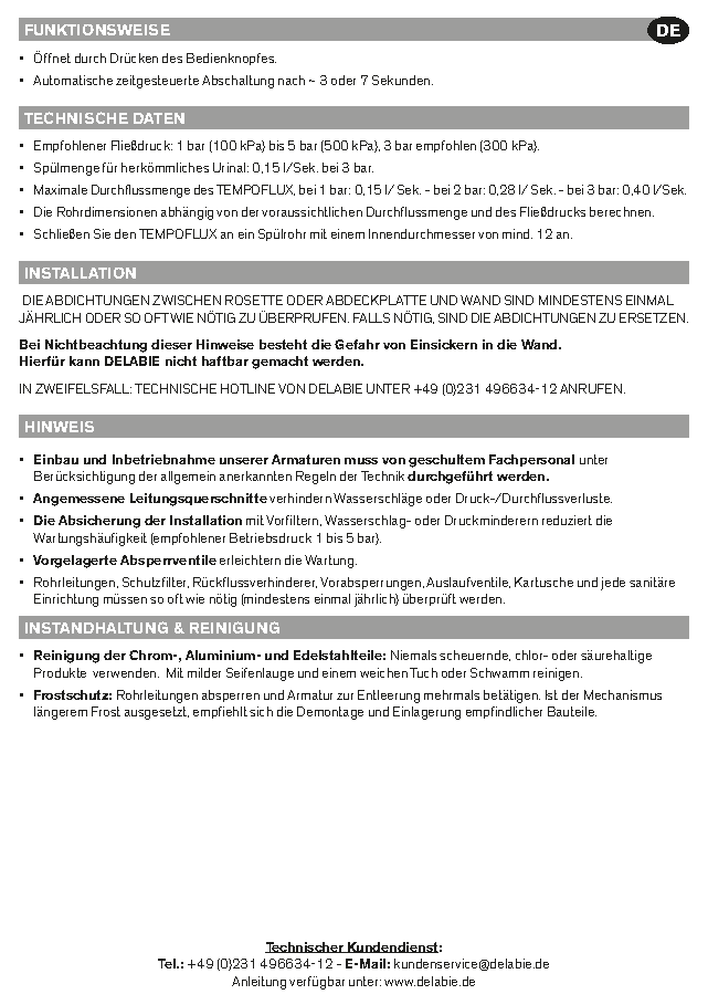 Fiche technique fournisseur