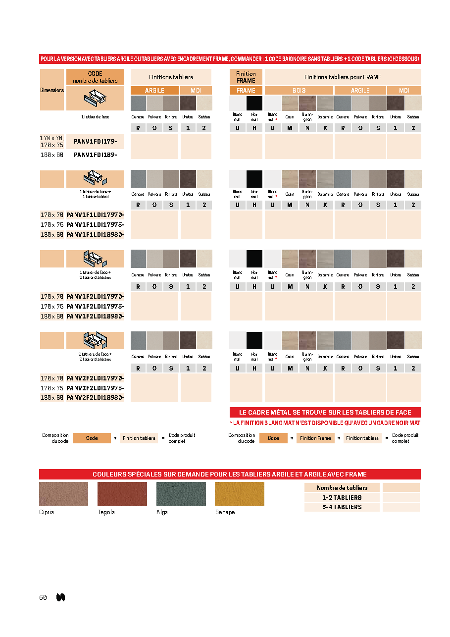 Fiche technique fournisseur