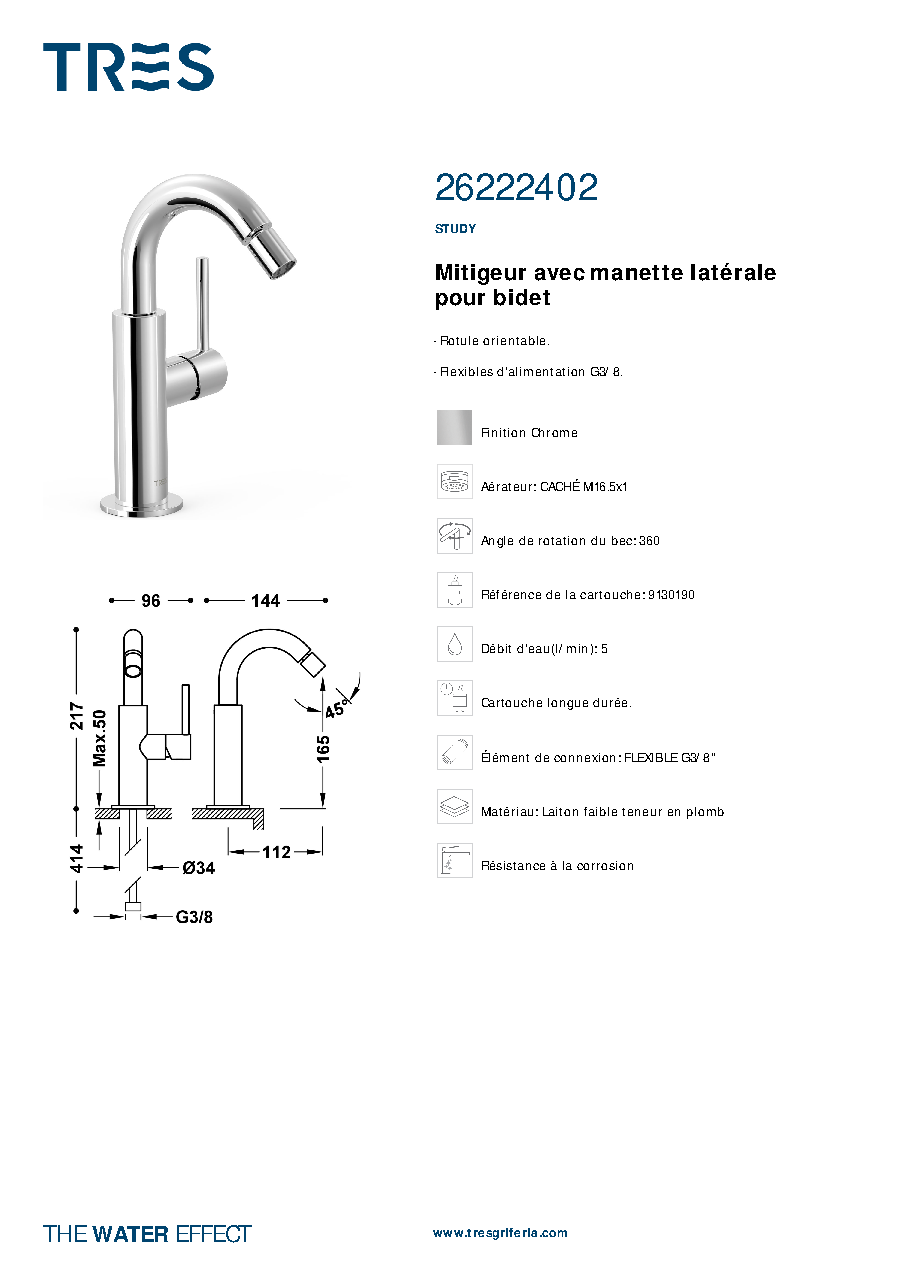 Fiche technique fournisseur