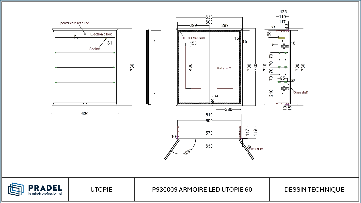 Fiche technique fournisseur
