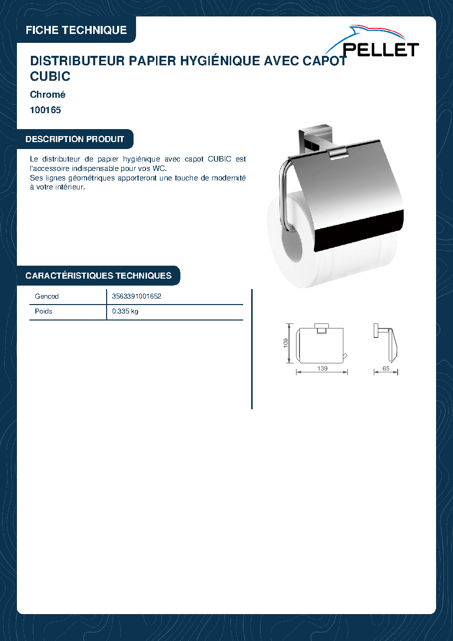 Fiche technique fournisseur