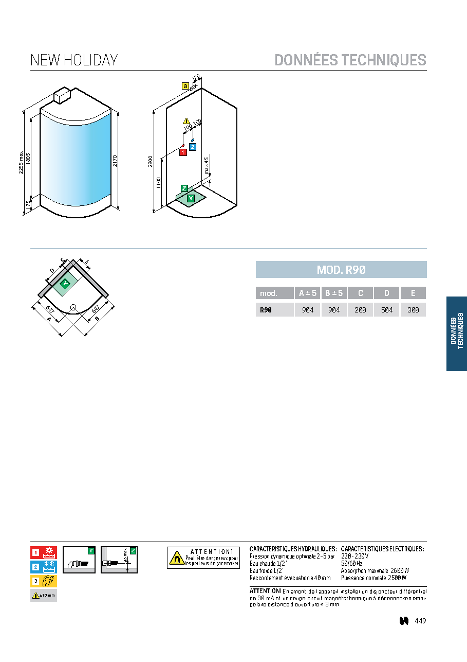 Fiche technique fournisseur