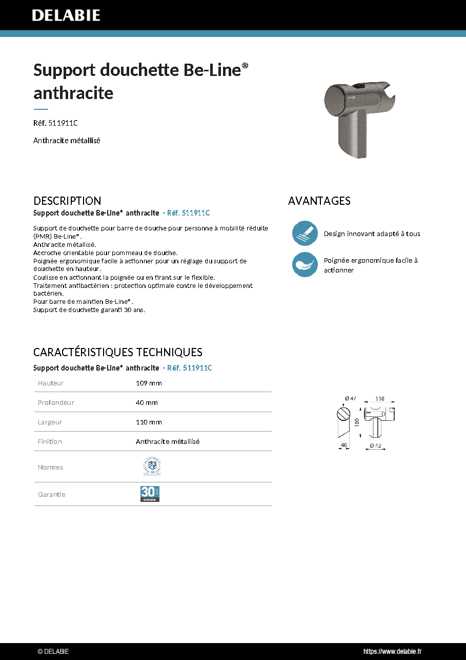 Fiche technique fournisseur