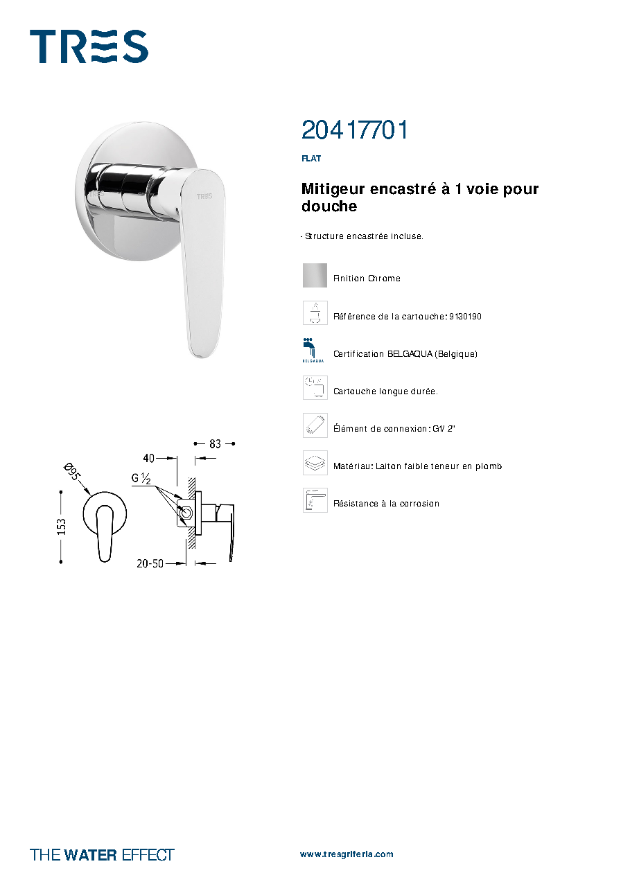 Fiche technique fournisseur