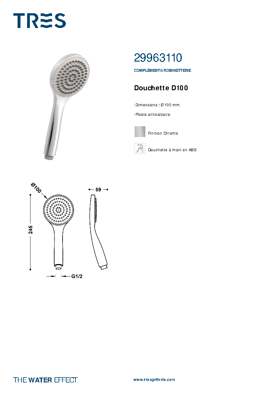 Fiche technique fournisseur