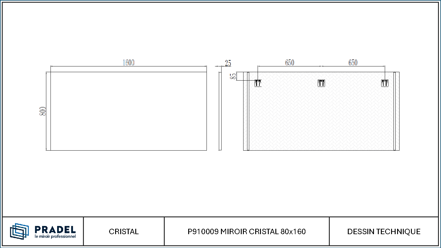Fiche technique fournisseur