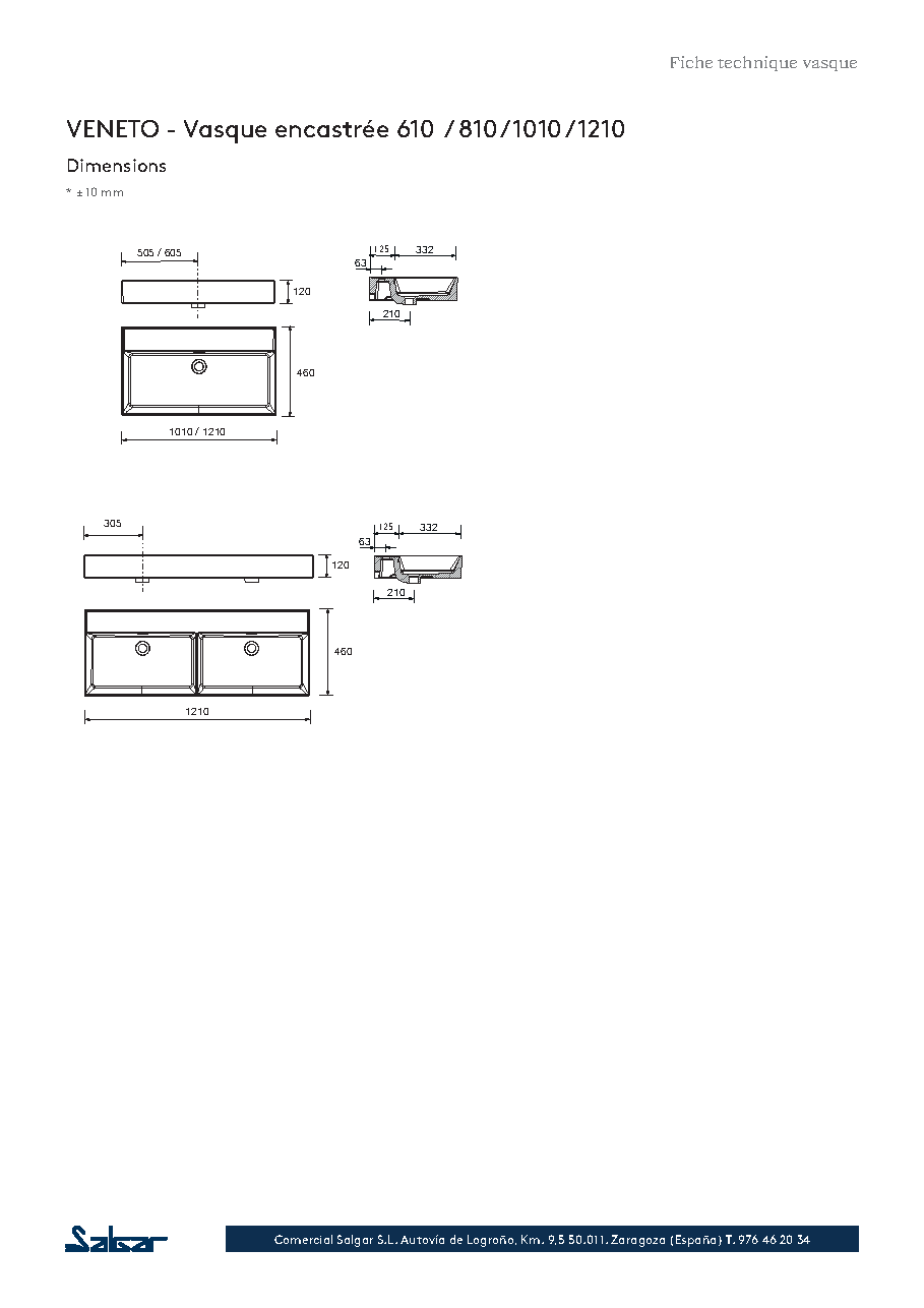 Fiche technique fournisseur