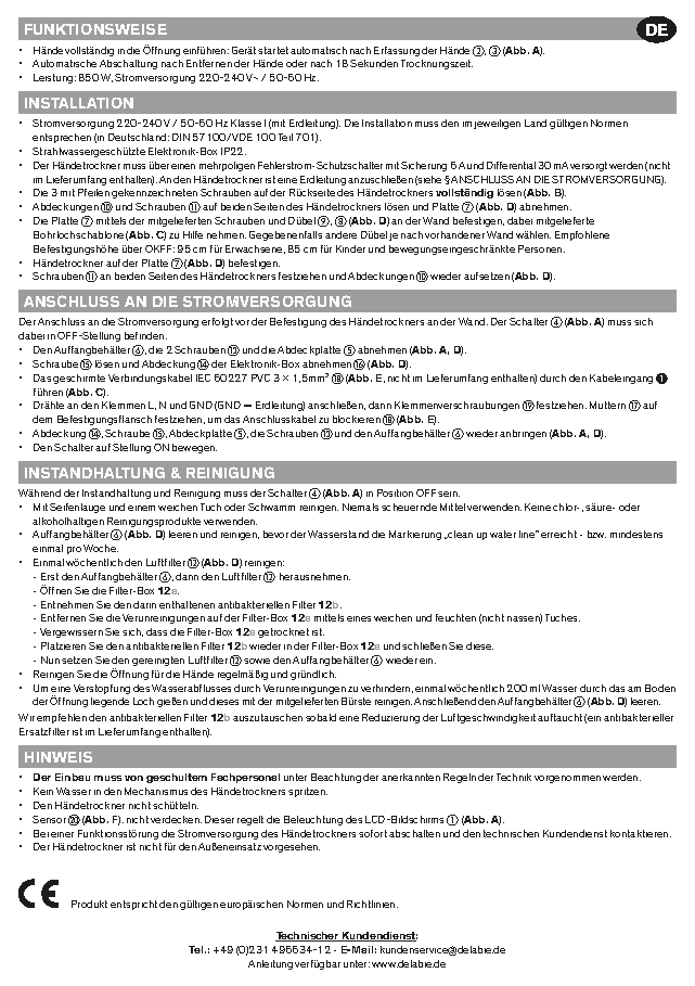 Fiche technique fournisseur