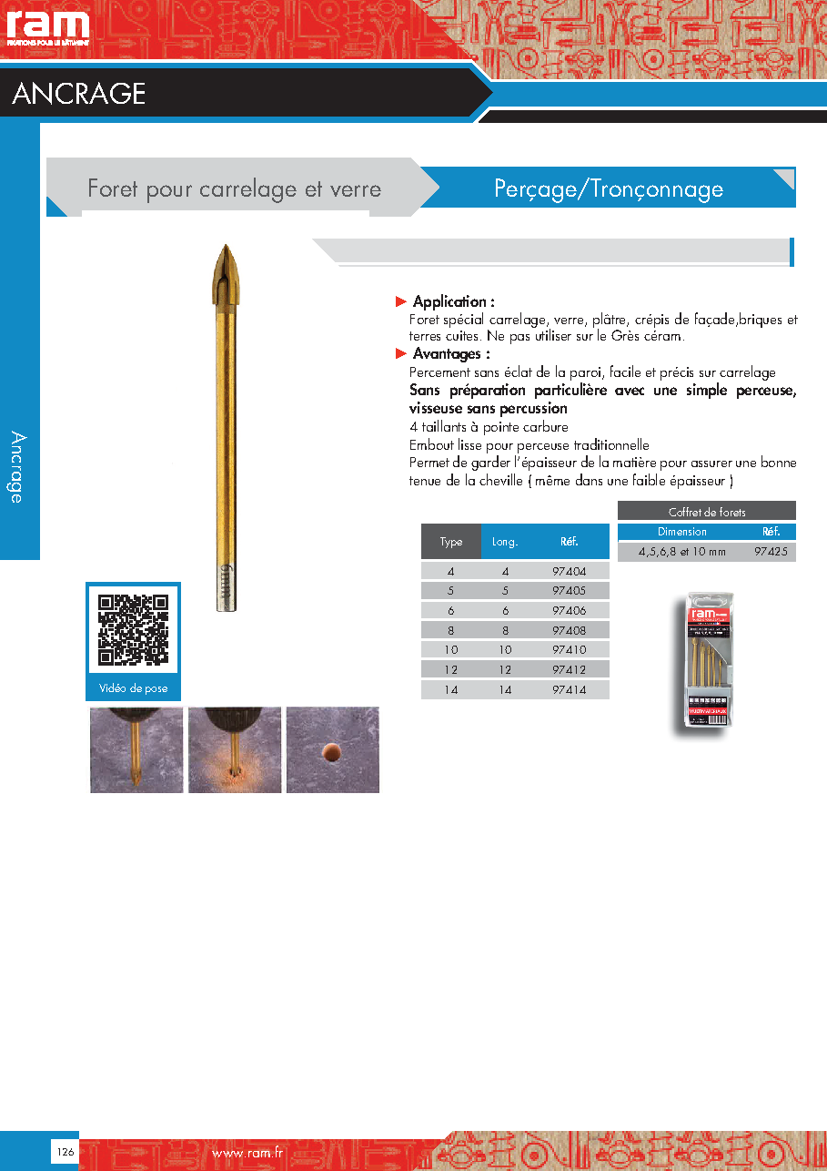 Fiche technique fournisseur