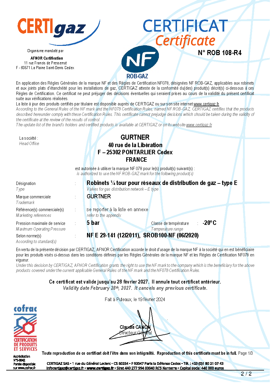 Fiche technique fournisseur