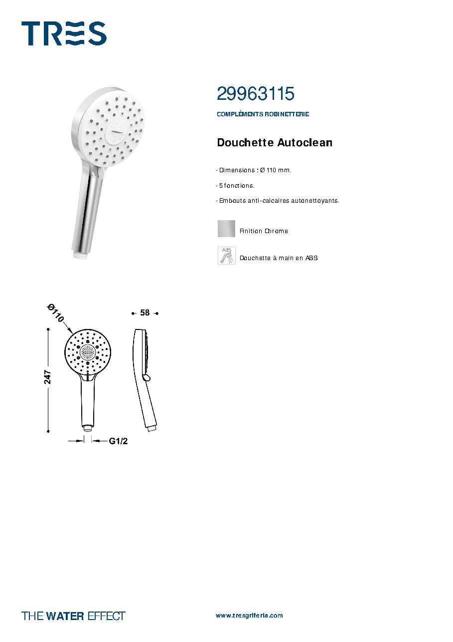 Fiche technique fournisseur