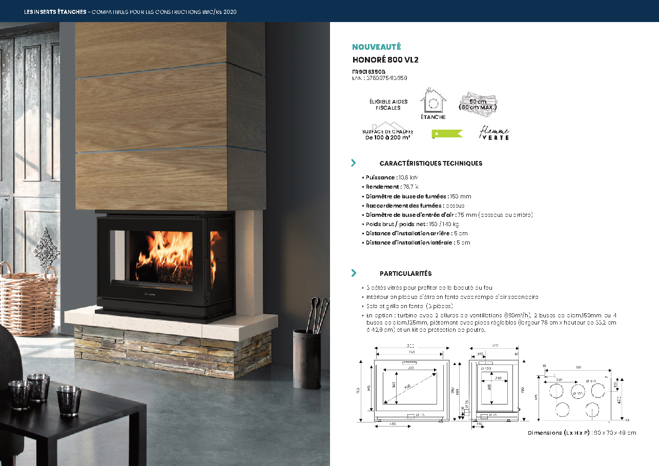 Fiche technique fournisseur