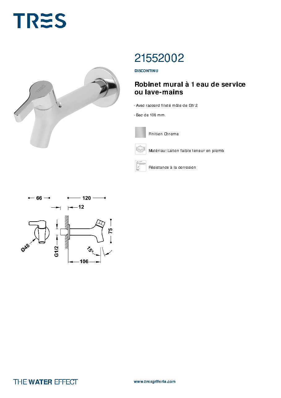 Fiche technique fournisseur