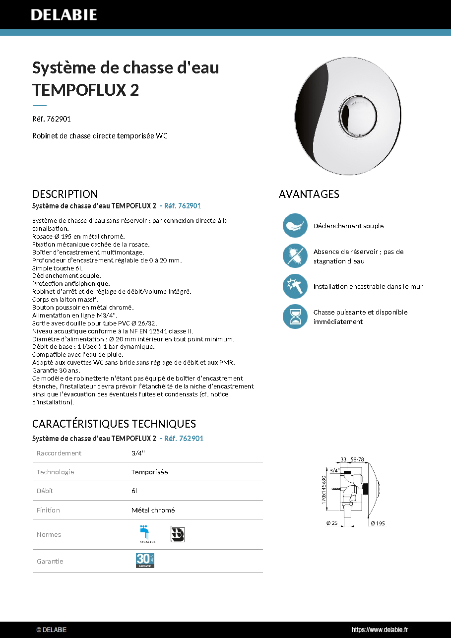 Fiche technique fournisseur
