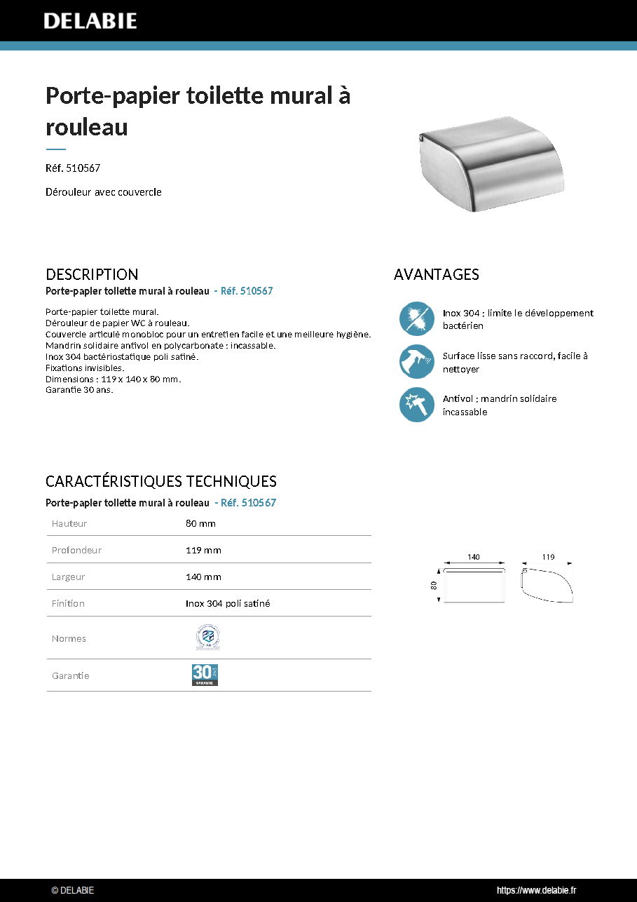 Fiche technique fournisseur