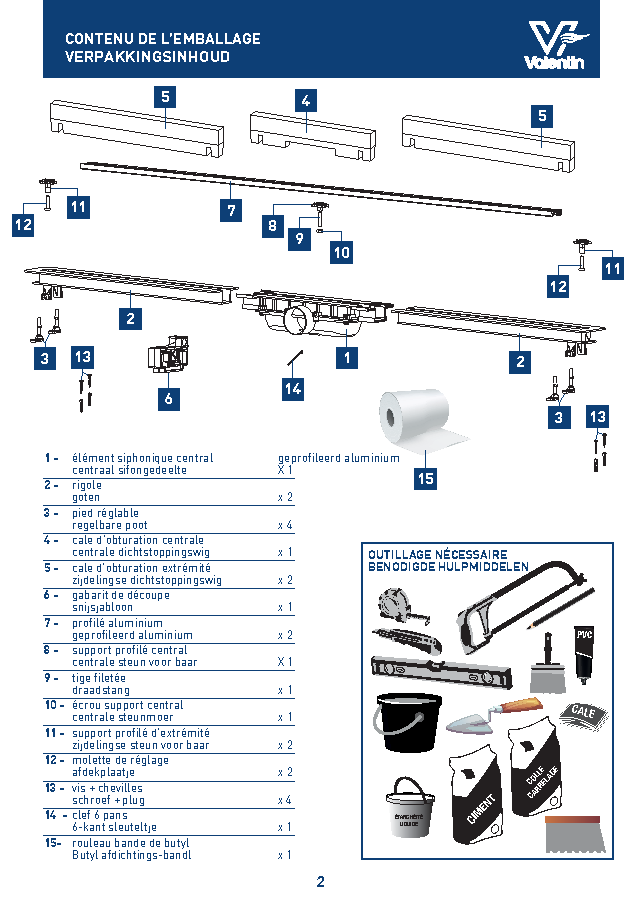 Fiche technique fournisseur