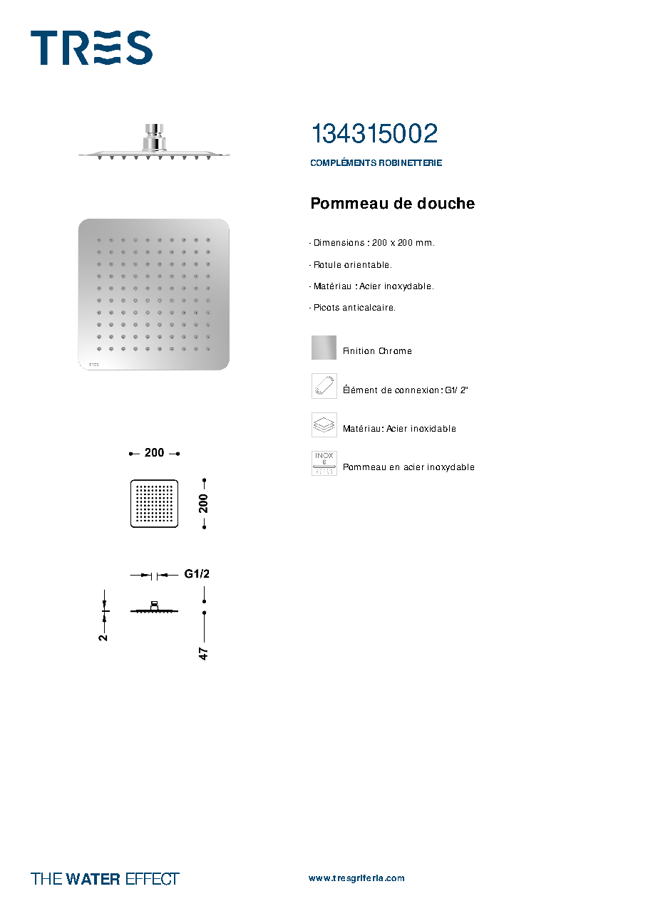 Fiche technique fournisseur