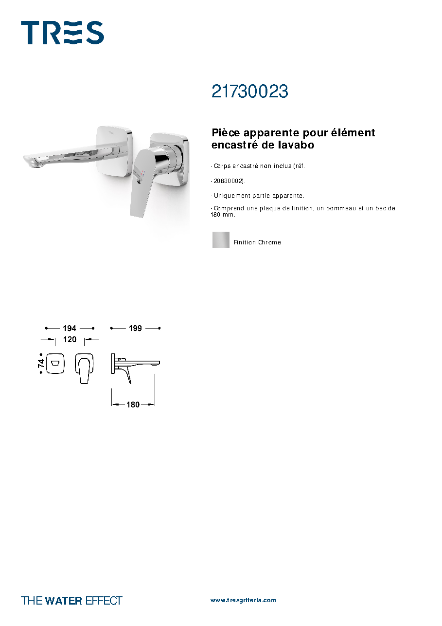 Fiche technique fournisseur