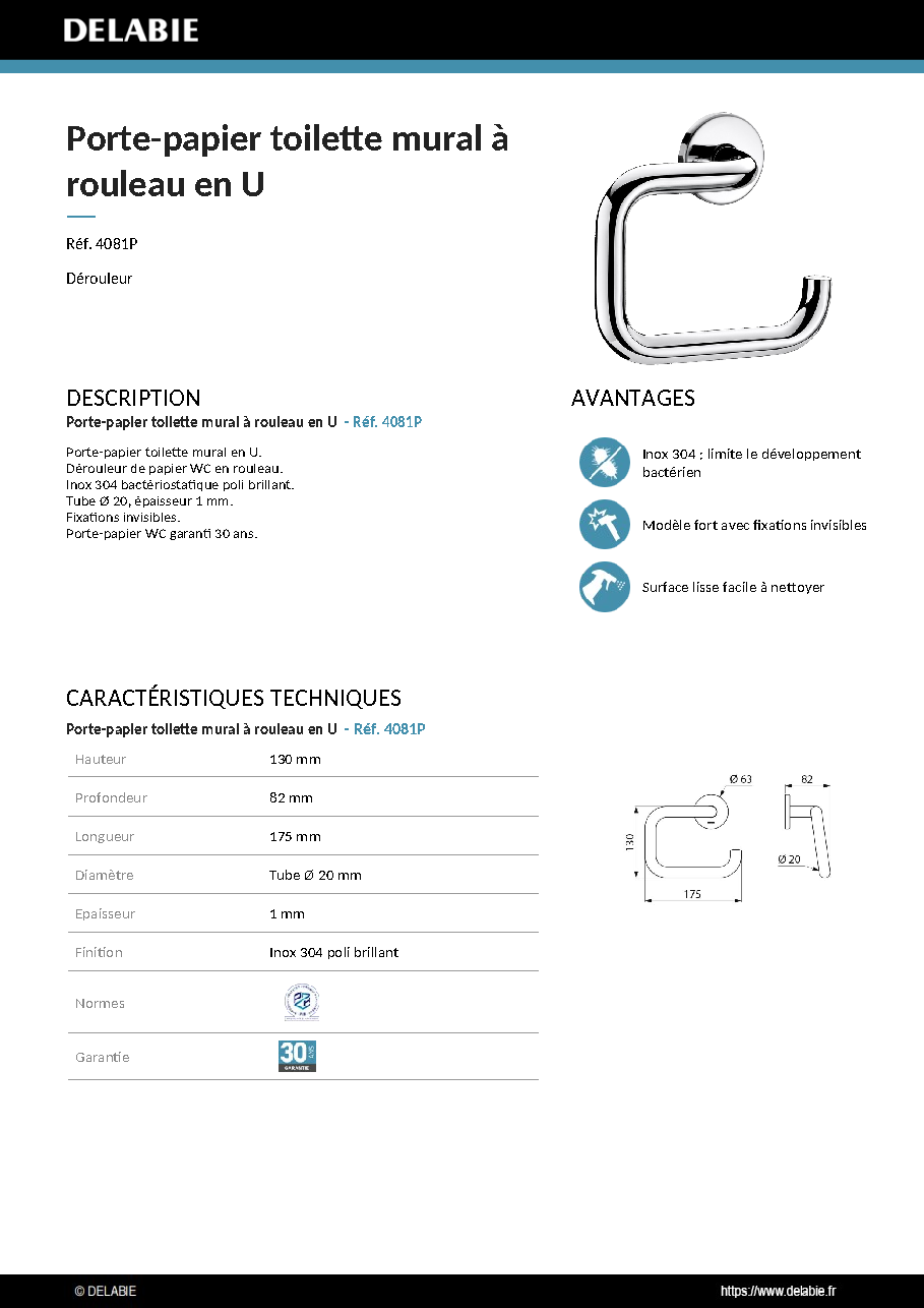 Fiche technique fournisseur