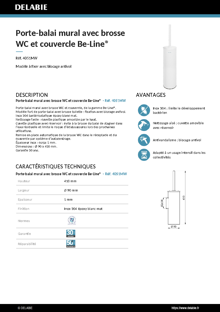 Fiche technique fournisseur