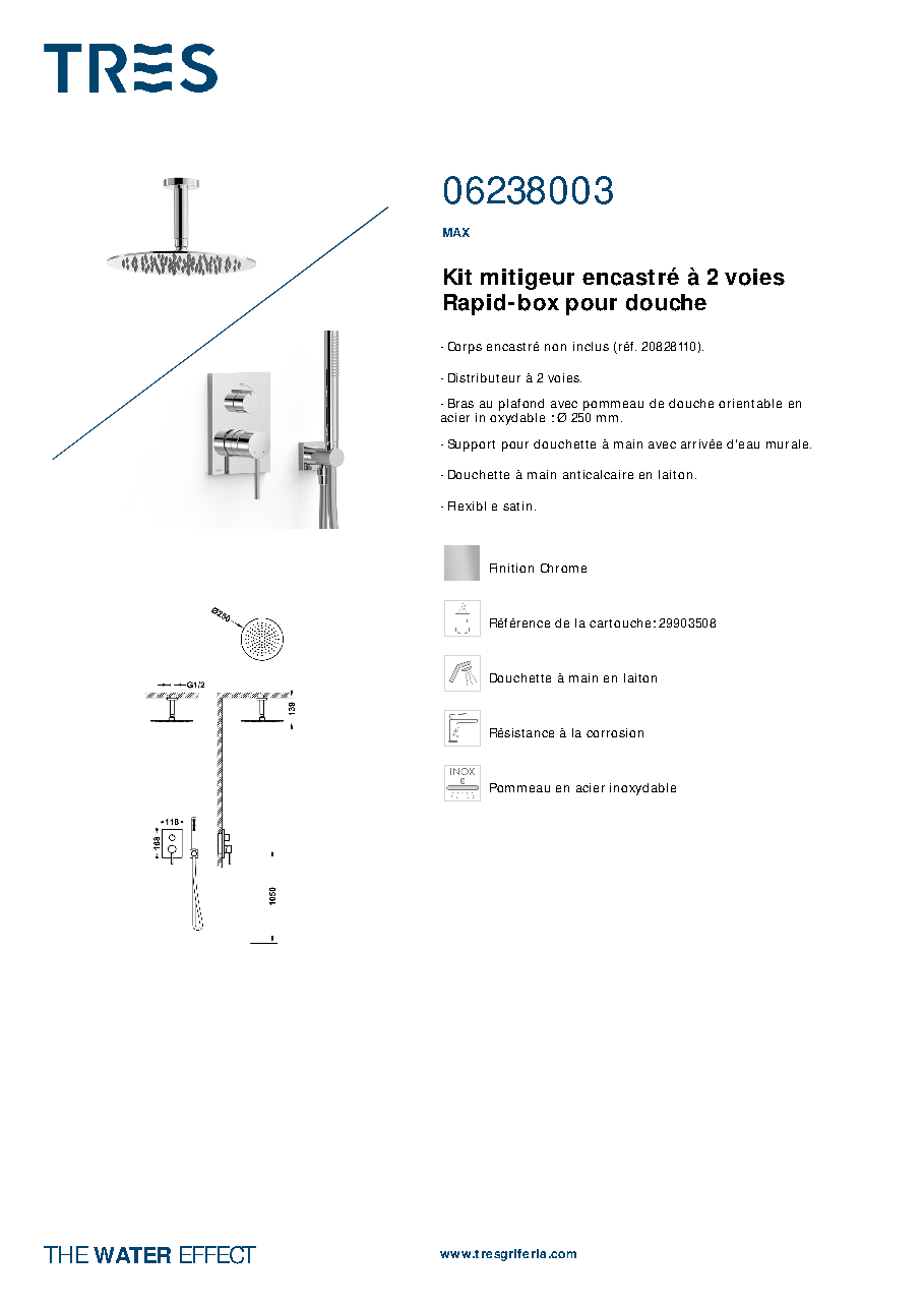 Fiche technique fournisseur