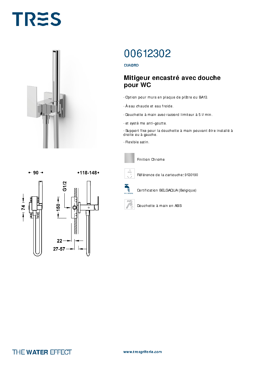 Fiche technique fournisseur