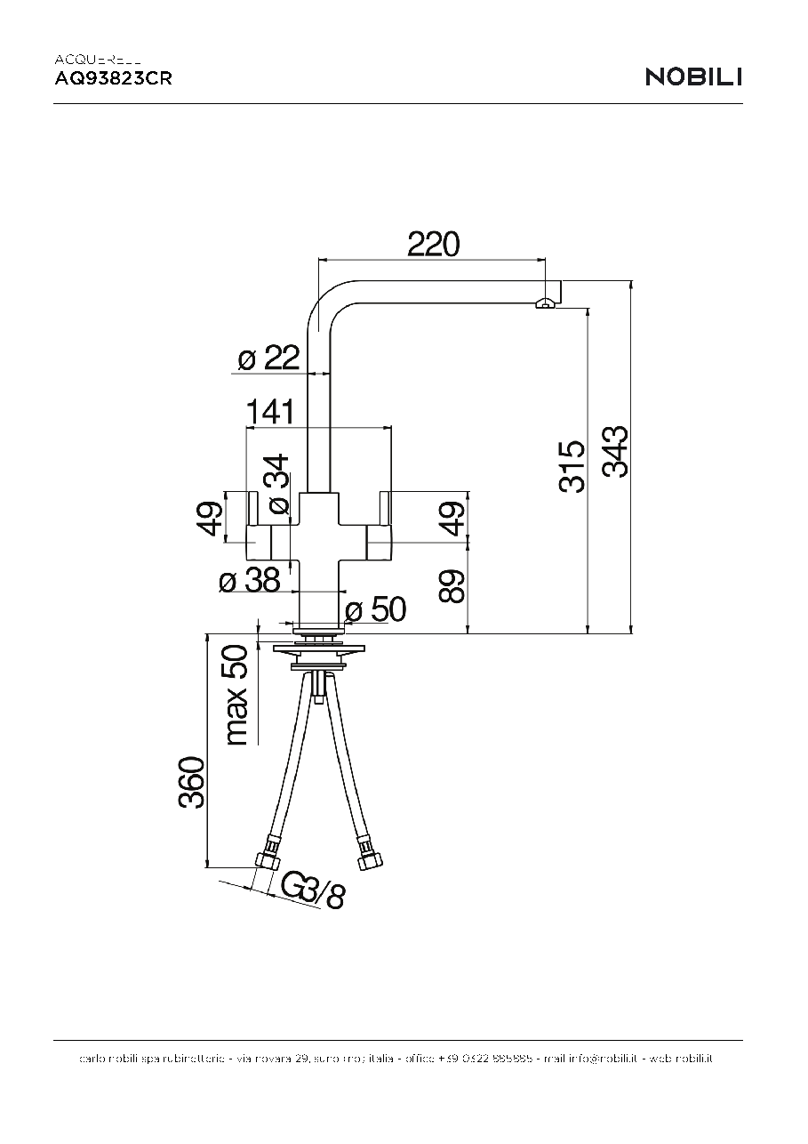 Fiche technique fournisseur