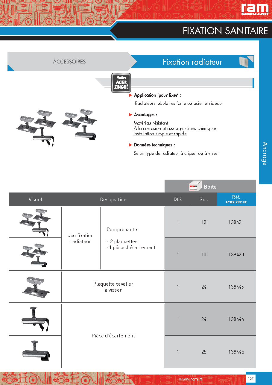 Fiche technique fournisseur