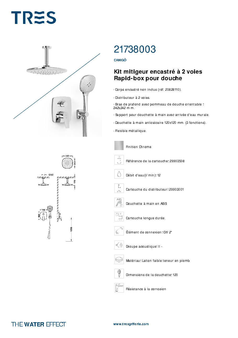 Fiche technique fournisseur