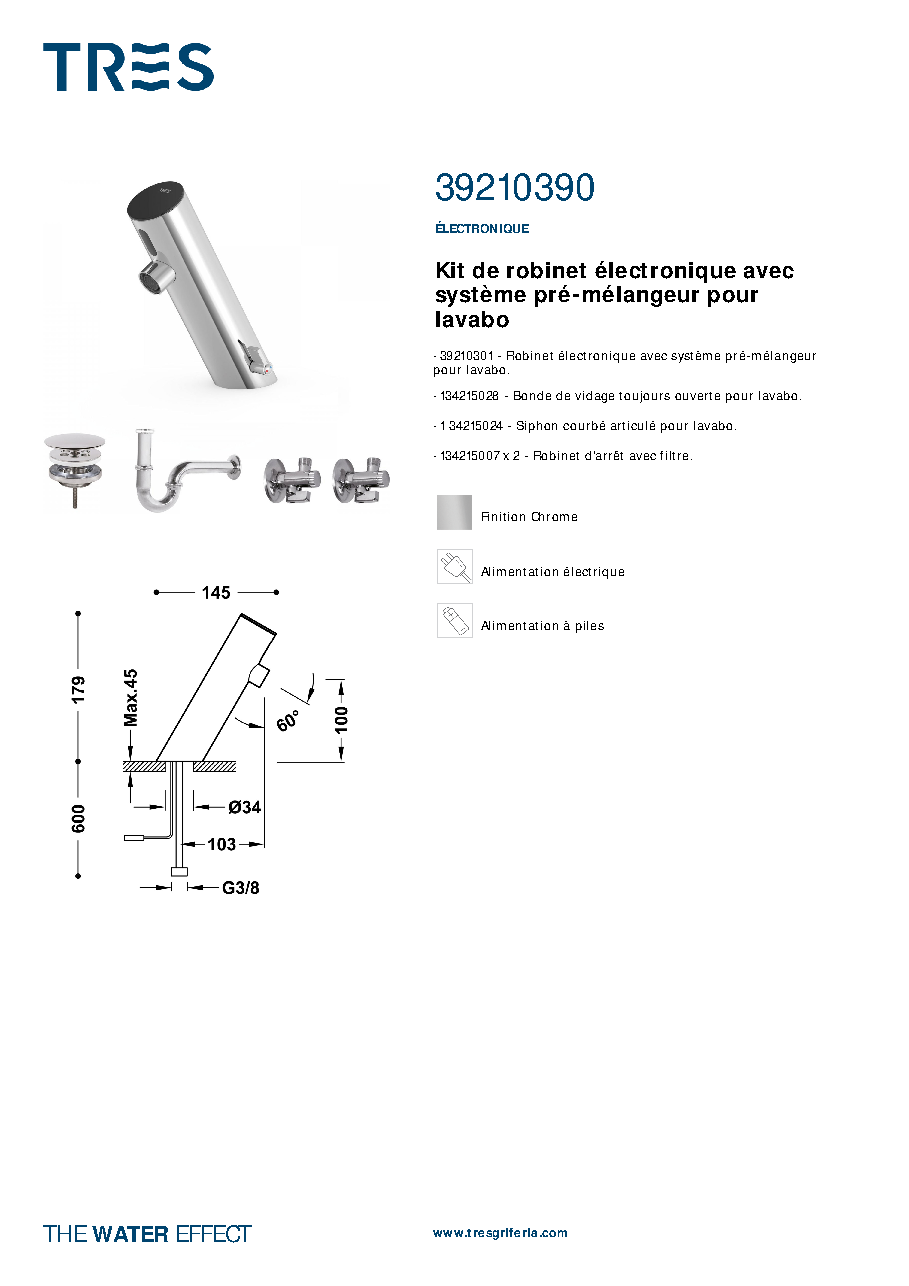 Fiche technique fournisseur