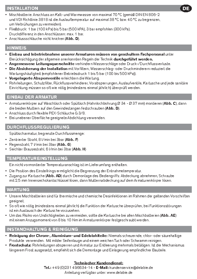 Fiche technique fournisseur