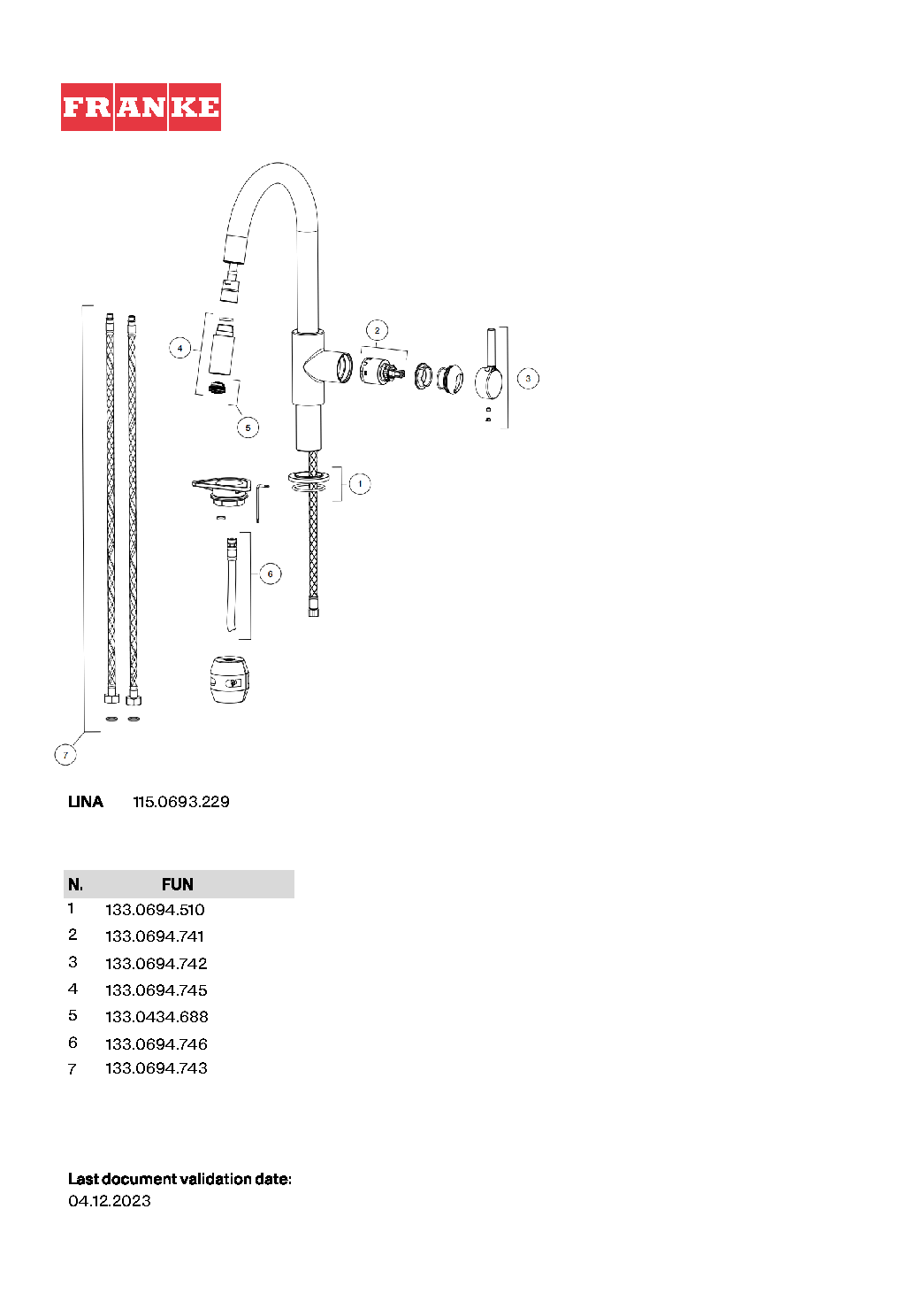 Fiche technique fournisseur