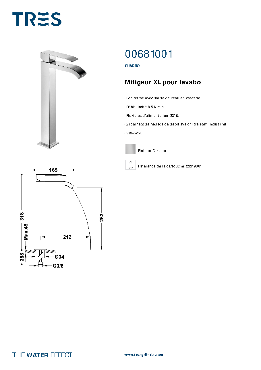 Fiche technique fournisseur