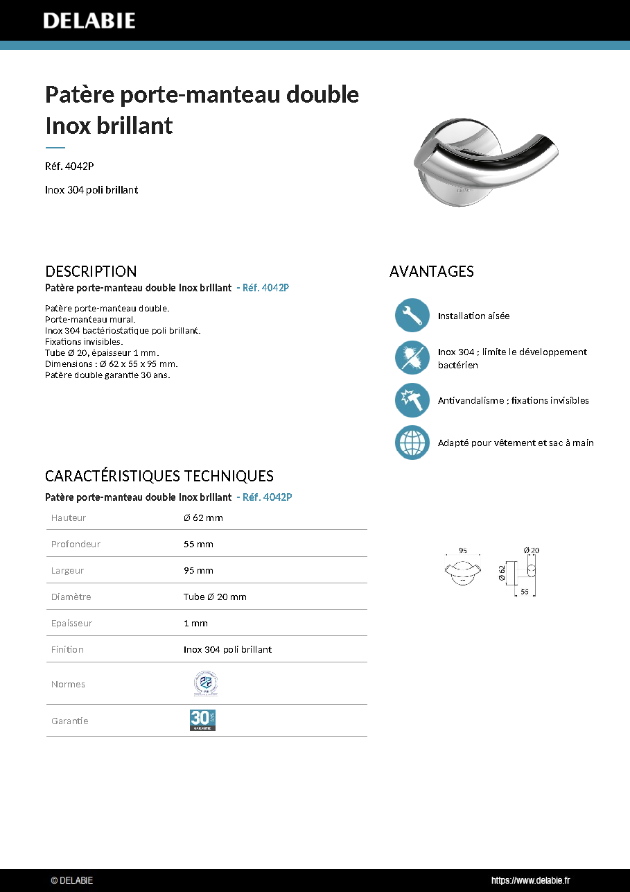 Fiche technique fournisseur