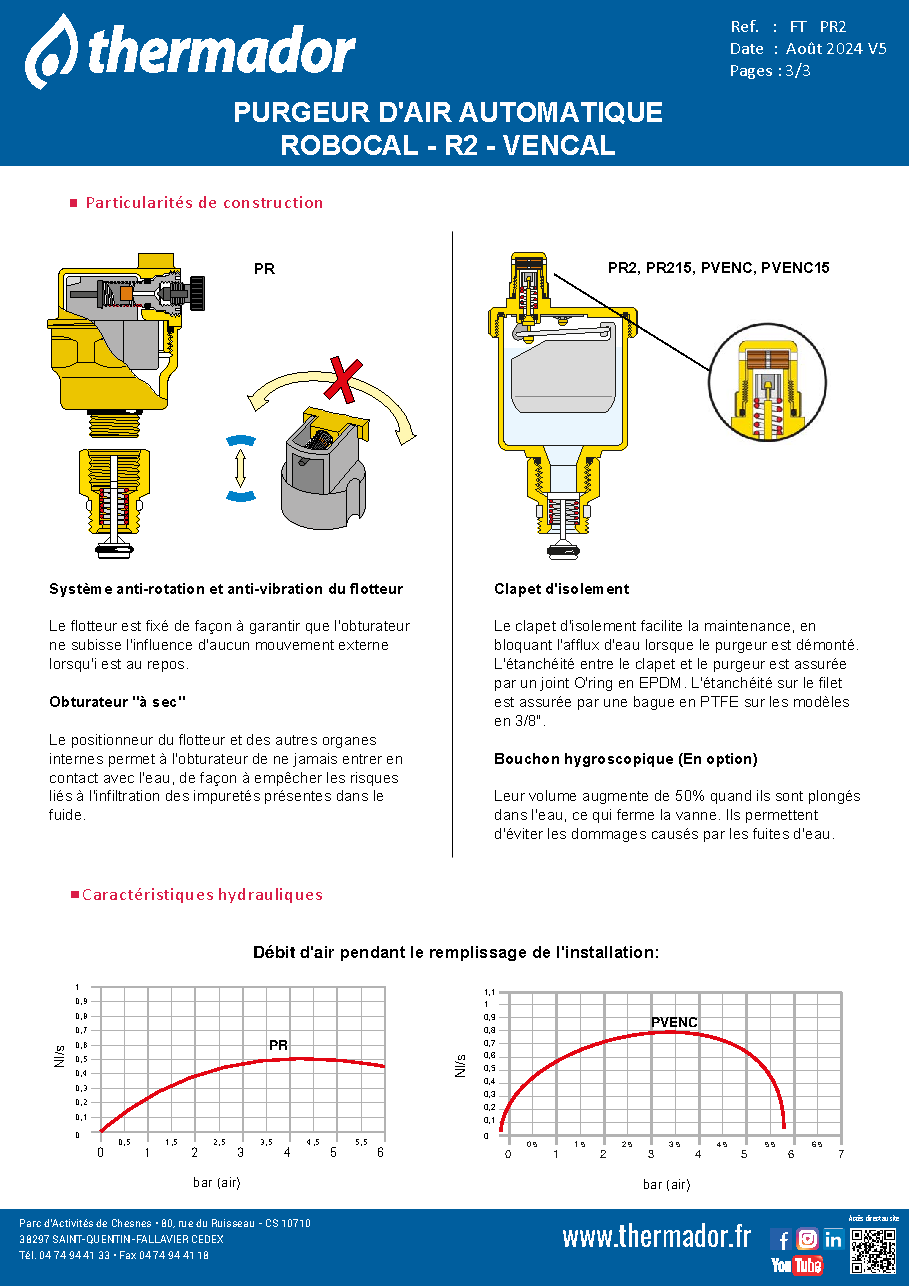 Fiche technique fournisseur