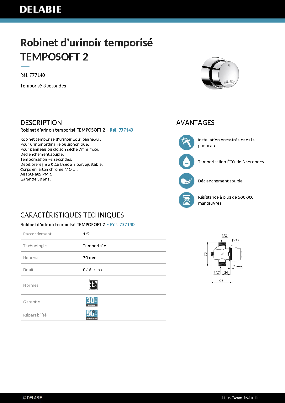 Fiche technique fournisseur