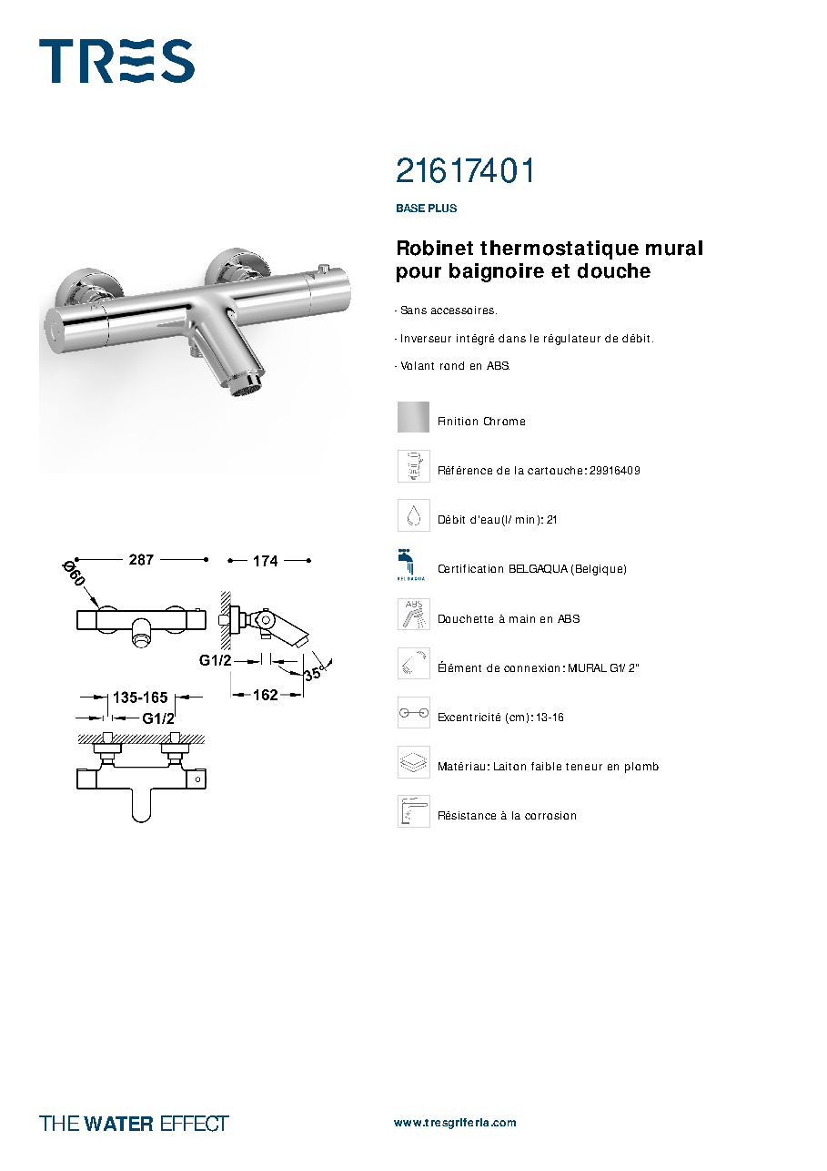 Fiche technique fournisseur