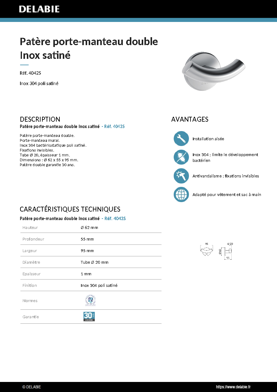 Fiche technique fournisseur