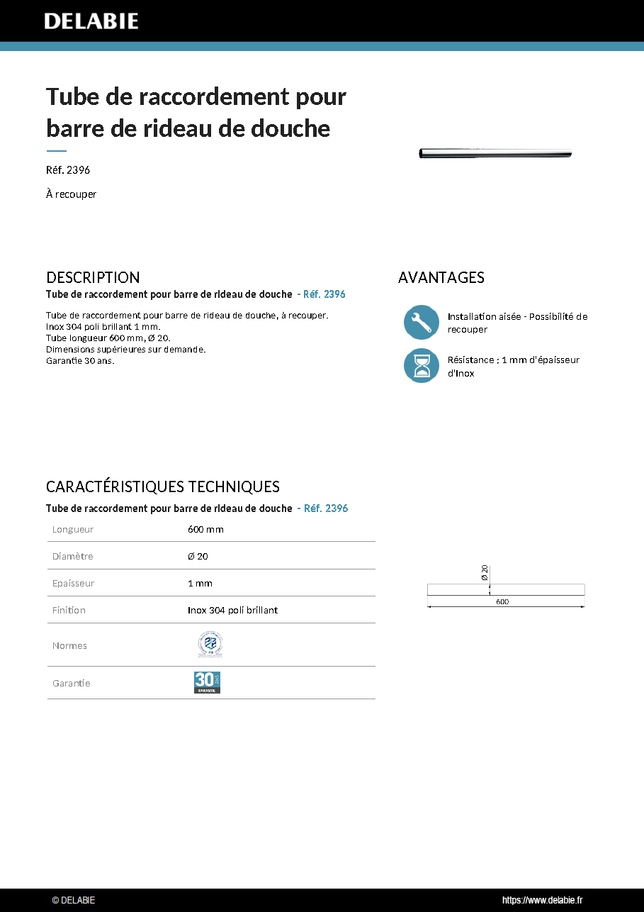 Fiche technique fournisseur