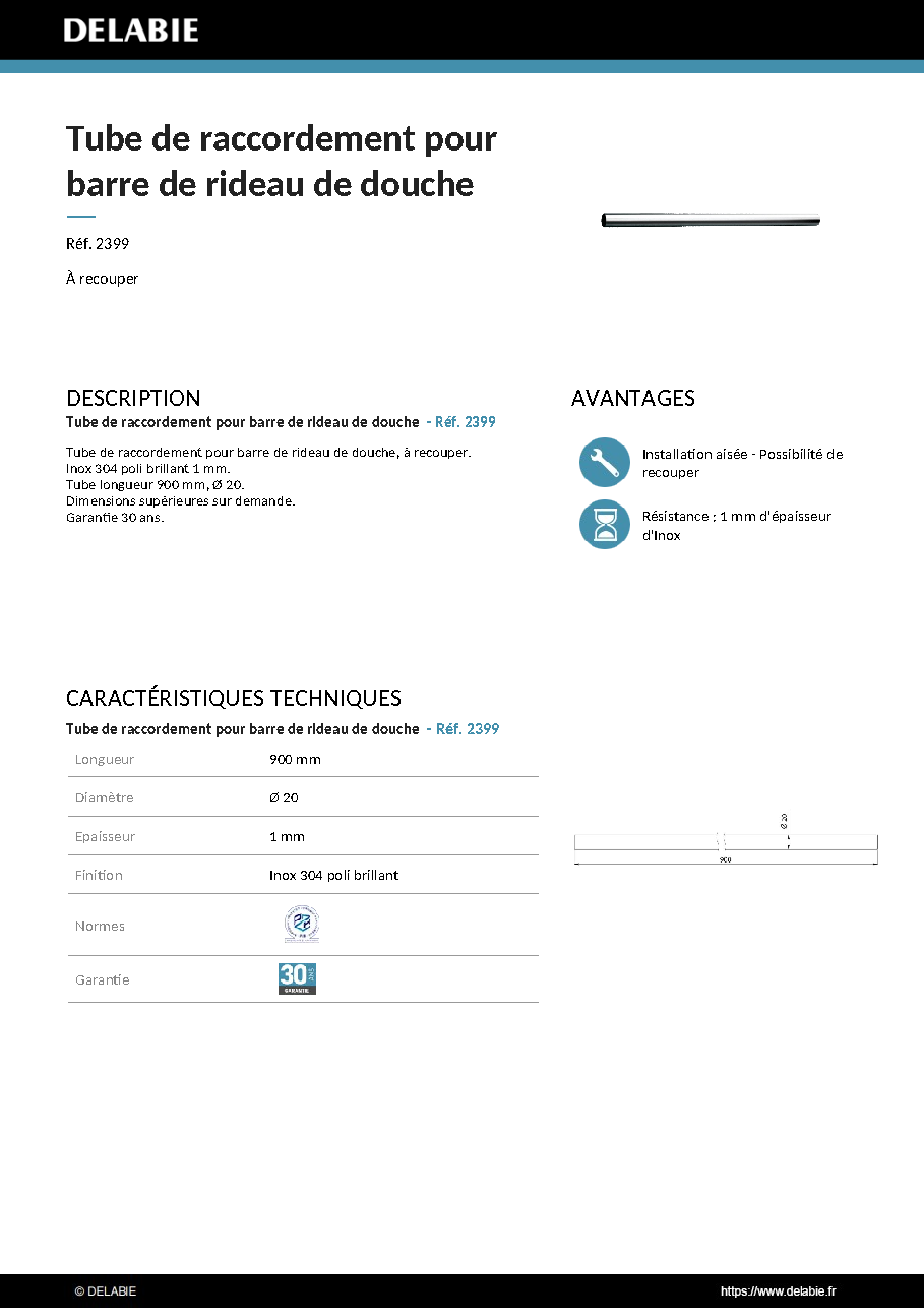 Fiche technique fournisseur