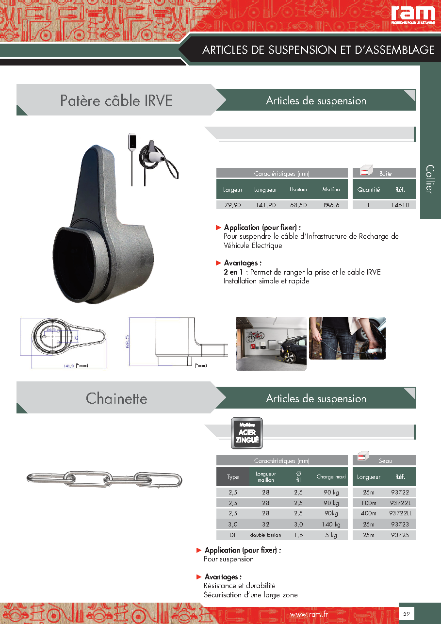 Fiche technique fournisseur