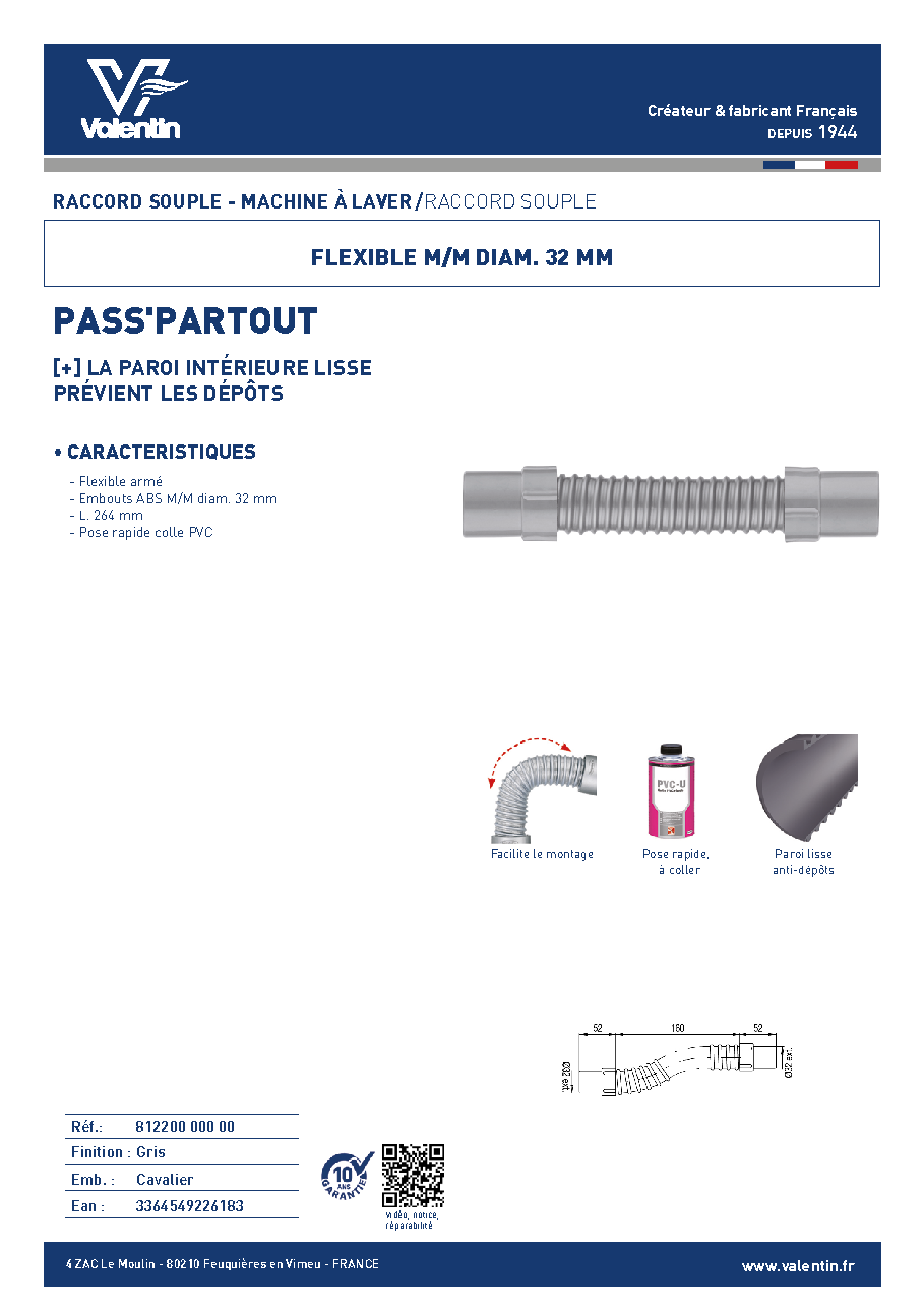 Fiche technique fournisseur